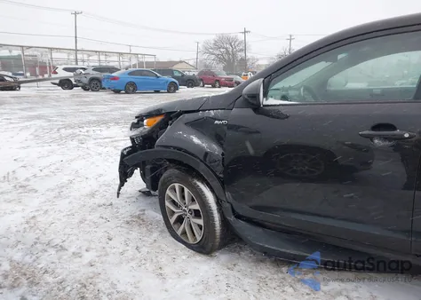 2015 Kia Sportage Lx z USA, uszkodzony, nr VIN KNDPBCAC1F7701259
